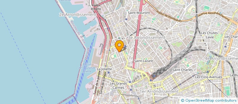 localisation de l'entreprise SARL LES TROIS EPIS à MARSEILLE