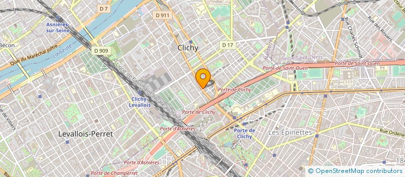localisation de l'entreprise SARL LES TROIS FRERES à CLICHY