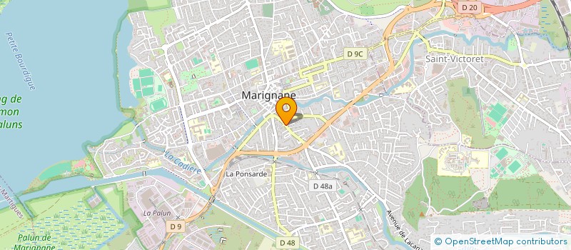 localisation de l'entreprise SARL LES TROIS FRERES  MARIGNANE