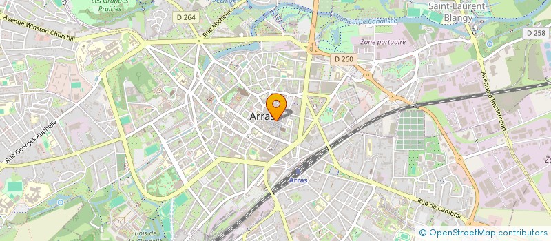localisation de l'entreprise SARL LES TROIS FUTS à ARRAS