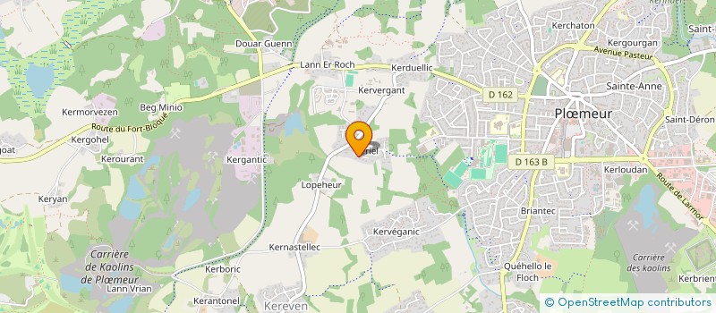 localisation de l'entreprise SARL LES TROIS NOYER à PLOEMEUR
