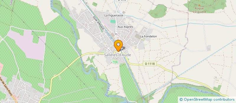 localisation de l'entreprise SARL LES TROIS TOURS à SALLELES-D'AUDE