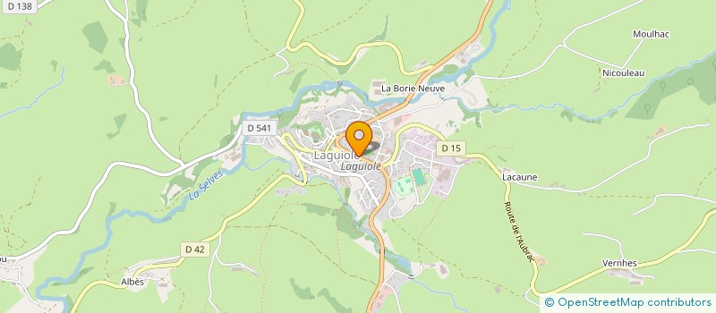 localisation de l'entreprise SARL LES TUILAIRES - CECON JEAN-JACQUES  MONTPEYROUX