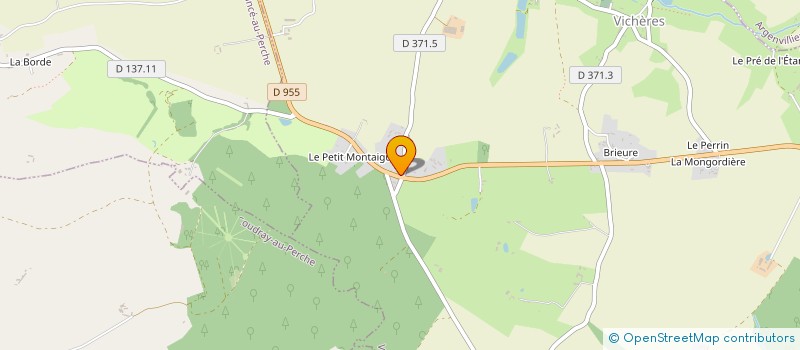 localisation de l'entreprise SARL LES VALLEES DU PERCHE à VICHERES