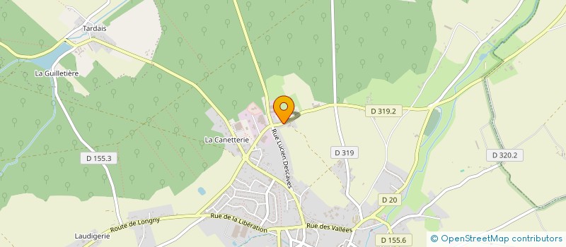 localisation de l'entreprise SARL LES VANS LA LICORNE à SENONCHES