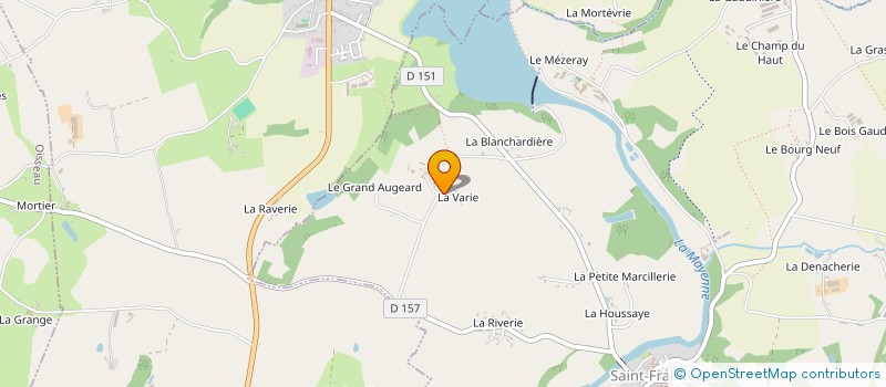 localisation de l'entreprise SARL LES VERGERS DE SOUCE à SOUCE