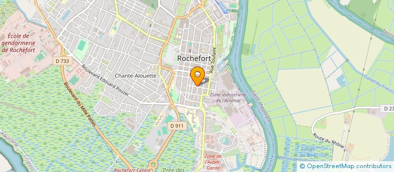 localisation de l'entreprise SARL LES VERMANDOIS à ROCHEFORT