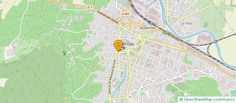 localisation de l'entreprise SARL LES VIGN'NOBLES  EPERNAY