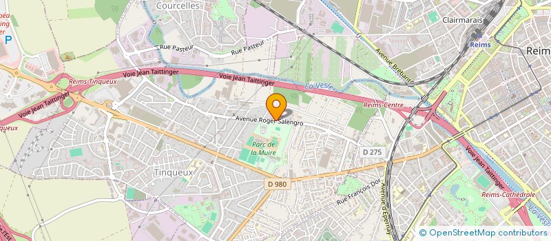 localisation de l'entreprise SARL LES VINS D ELLES  TINQUEUX