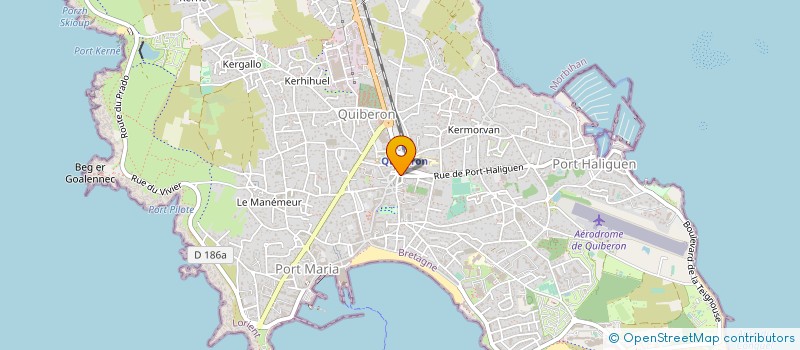 localisation de l'entreprise SARL LES VIVIERS QUIBERONNAIS à QUIBERON