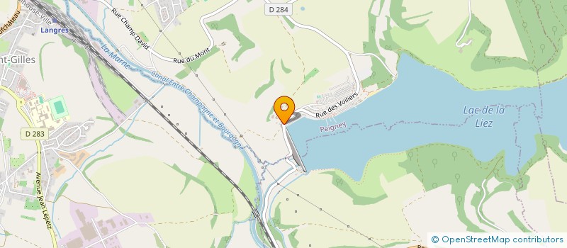 localisation de l'entreprise SARL LES VOILIERS à PEIGNEY