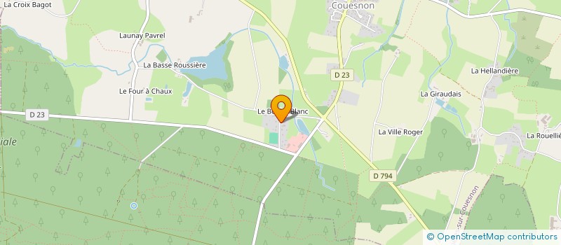 localisation de l'entreprise SARL LESACHER à MEZIERES-SUR-COUESNON
