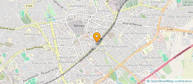 localisation de l'entreprise SARL LESBROS  NIMES