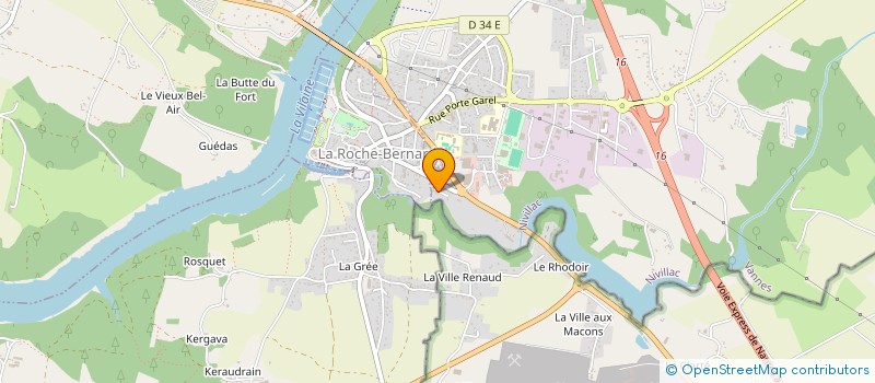 localisation de l'entreprise SARL LESCOP / MASSON  NIVILLAC