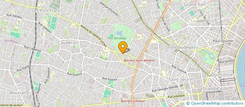 localisation de l'entreprise SARL LESCURE à BORDEAUX