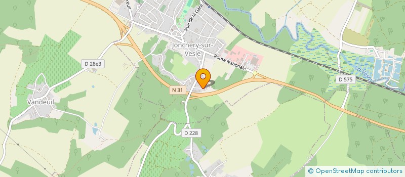 localisation de l'entreprise SARL LESOEUR  MUIZON