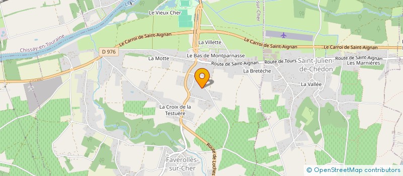 localisation de l'entreprise SARL LESROUGE à FAVEROLLES-SUR-CHER