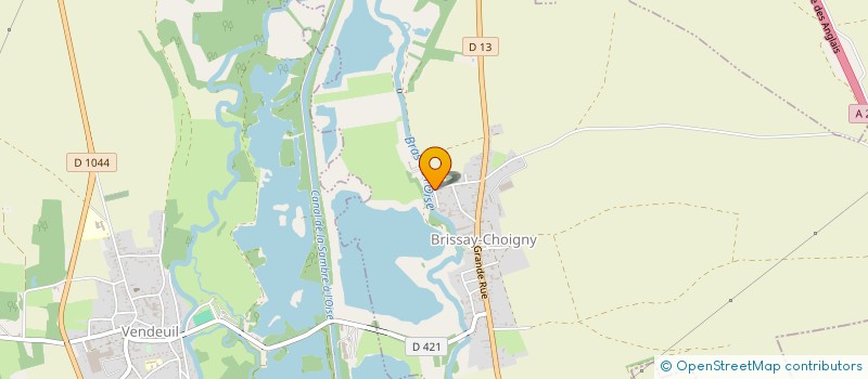 localisation de l'entreprise SARL LESUEUR à BRISSAY-CHOIGNY