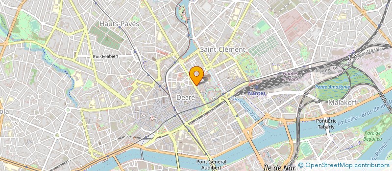 localisation de l'entreprise SARL LETANG à NANTES