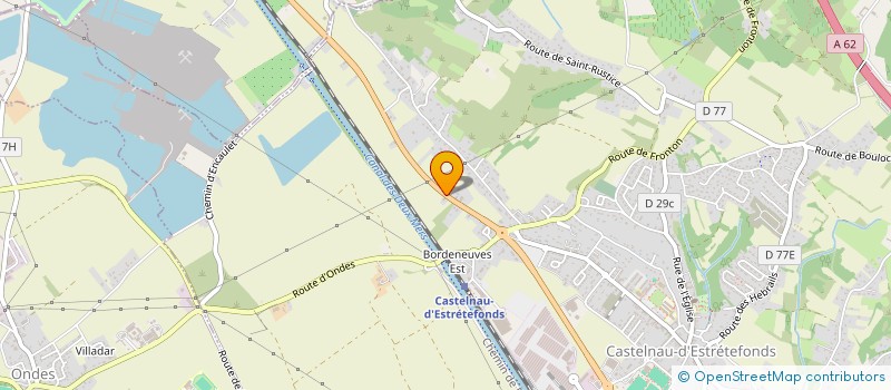 localisation de l'entreprise SARL LETEURTRE à CASTELNAU-D'ESTRETEFONDS