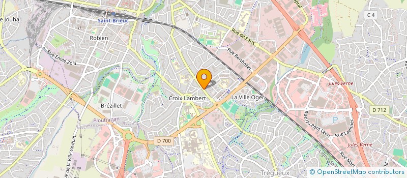 localisation de l'entreprise SARL LETOURNEAU BAUDRY à SAINT-BRIEUC