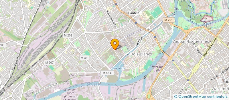 localisation de l'entreprise SARL LEVACOMM  LILLE