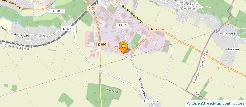localisation de l'entreprise SARL LEVANT à EPERNON