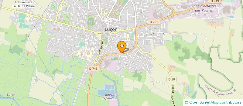 localisation de l'entreprise SARL LEVEQUE JEAN PHILIPPE à LUCON