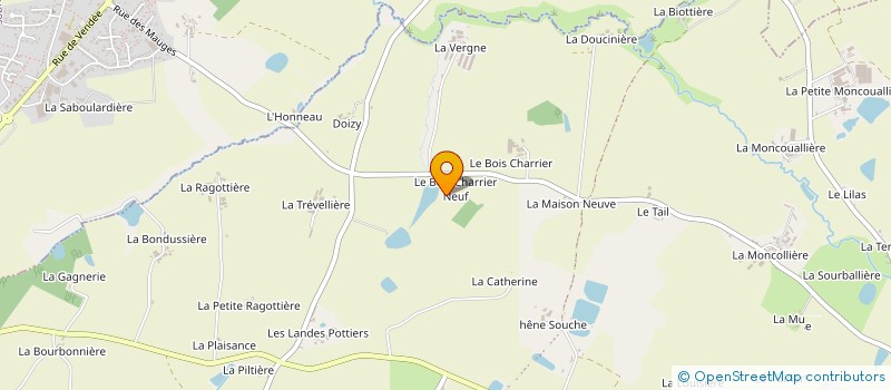 localisation de l'entreprise SARL LEVRON à SEVREMOINE