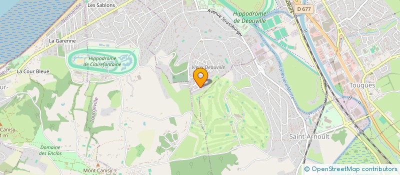 localisation de l'entreprise SARL LEXO POSE NORMANDIE  DEAUVILLE