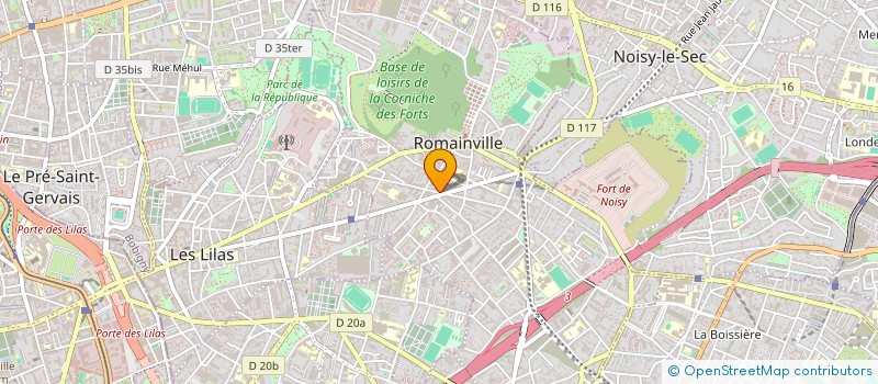 localisation de l'entreprise SARL LEYLEY à ROMAINVILLE