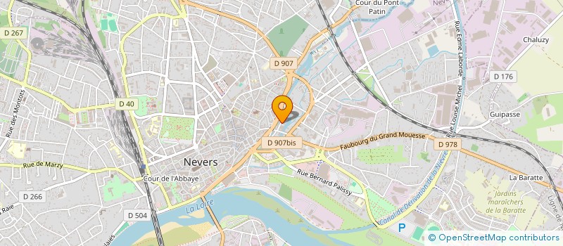 localisation de l'entreprise SARL LEYMONIE à NEVERS