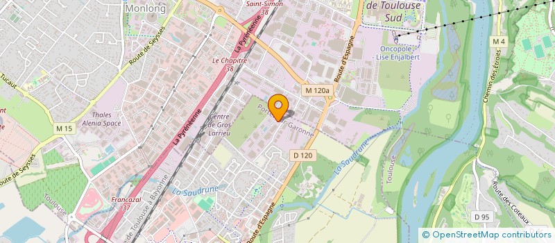 localisation de l'entreprise SARL LF FORT SAINT LOUIS à TOULOUSE