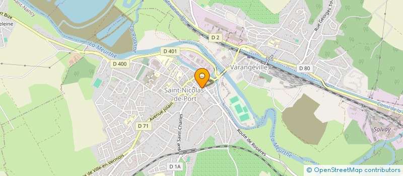 localisation de l'entreprise SARL LFI  SAINT-NICOLAS-DE-PORT