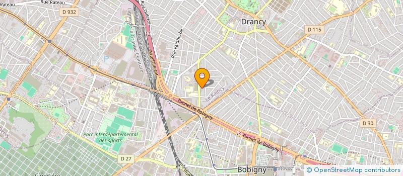 localisation de l'entreprise SARL LFP à DRANCY