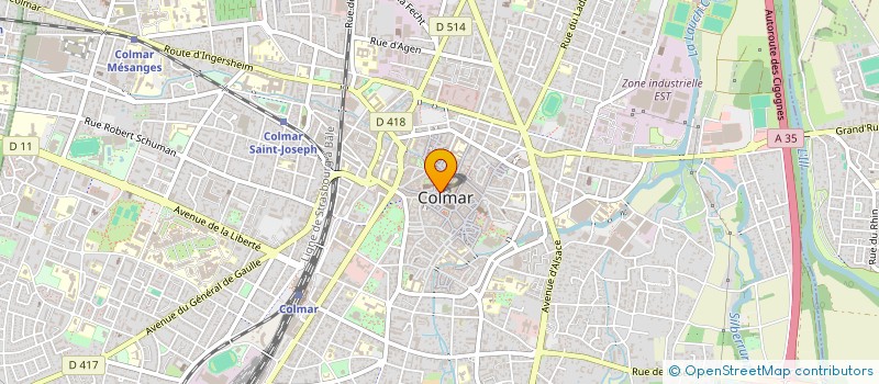 localisation de l'entreprise SARL LGDR à COLMAR