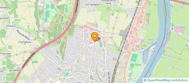 localisation de l'entreprise SARL LGM à MACON