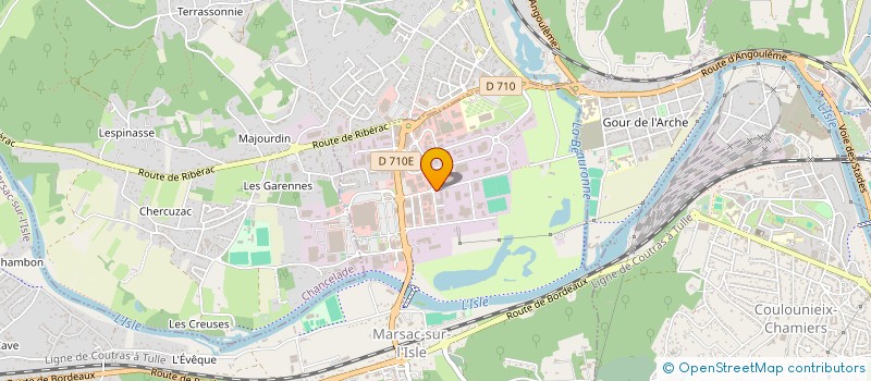 localisation de l'entreprise SARL LI.EX.CO. à MARSAC-SUR-L ISLE