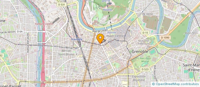 localisation de l'entreprise SARL LIAC à GRENOBLE