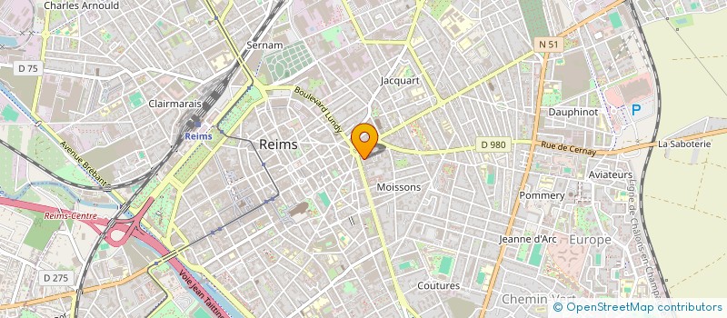 localisation de l'entreprise SARL LIAMLEE  REIMS