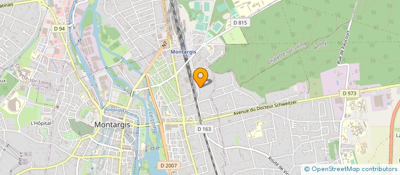 localisation de l'entreprise SARL LIARD ET GAILLET à MONTARGIS
