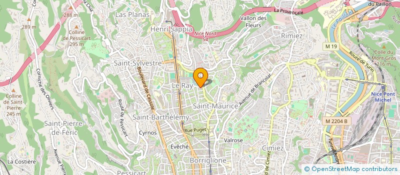 localisation de l'entreprise SARL LIBERA à NICE