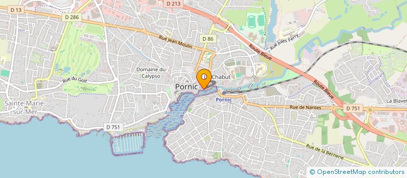 localisation de l'entreprise SARL LIBERGE à PORNIC