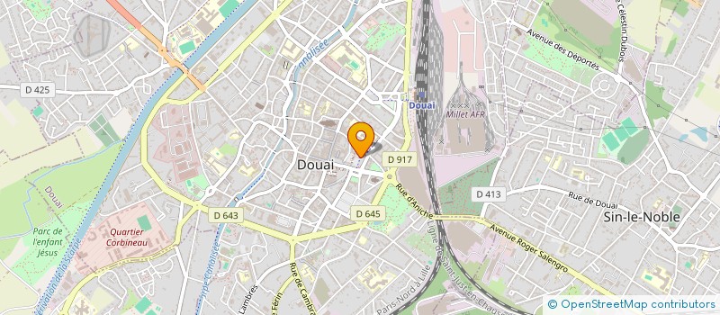 localisation de l'entreprise SARL LIBERTINE  DOUAI