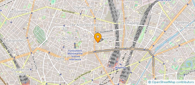 localisation de l'entreprise SARL LIBRAIRIE AFRICAINE  PARIS