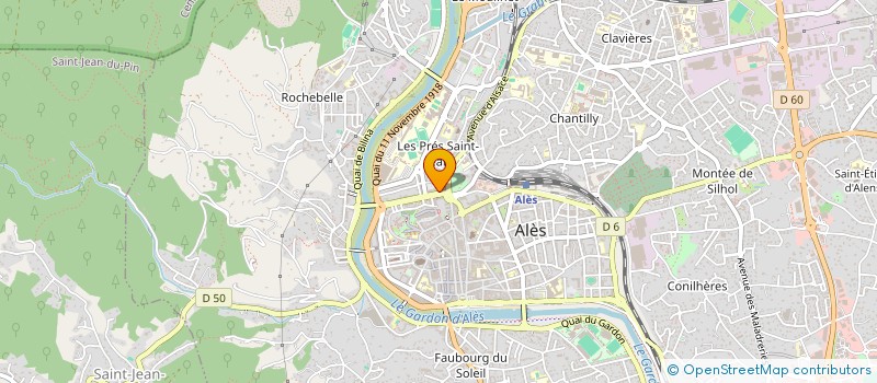 localisation de l'entreprise SARL LIBRAIRIE DU LYCEE à ALES