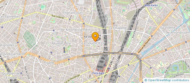 localisation de l'entreprise SARL LIBRAIRIE KODS  PARIS