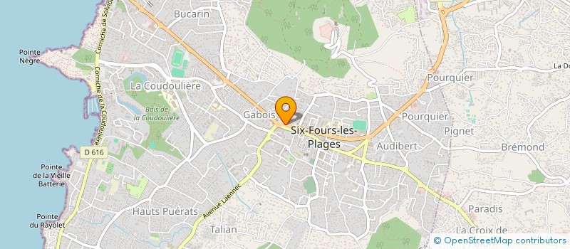 localisation de l'entreprise SARL LID à SIX-FOURS-LES-PLAGES