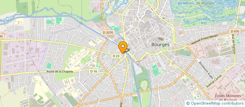 localisation de l'entreprise SARL LIDO FRANCE  BOURGES