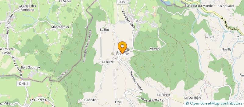 localisation de l'entreprise SARL LIEVRE BERNARD à BELMONT-DE-LA-LOIRE
